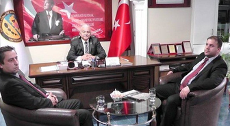 Avrupa Çaycuma Kültür ve Dayanışma Derneği Başkanı Çaycuma'da