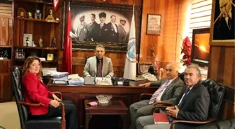 Çatalağzı Belediye Başkanı Alim'den Alabaş'a Ziyaret