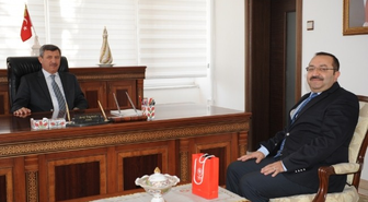 Hilmi Bircan Vali Yılmaz'ı Ziyaret Etti