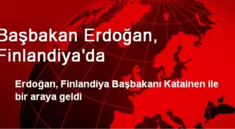 Başbakan Erdoğan, Finlandiya'da