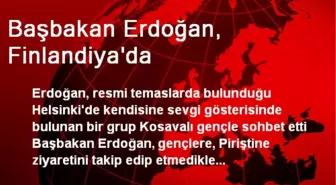 Başbakan Erdoğan, Finlandiya'da Gençlerle Buluştu