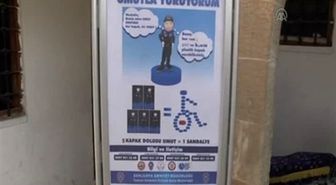Şanlıurfa'da engellilere tekerlekli sandalye yardımı