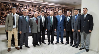Başkan Çoban İl Hakem Kurulu Üyelerini Ağırladı