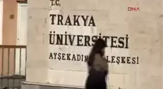 Edirne'de Üniversite Öğrencilerinden 'Kızlı Erkekli' Tepkisi