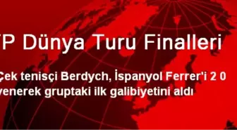 Çek Tomas Berdych, İspanyol David Ferrer'i 2-0 Yendi