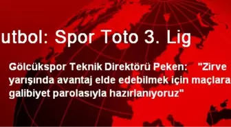 Futbol: Spor Toto 3. Lig