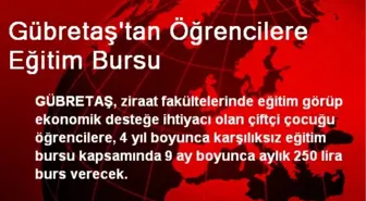 Gübretaş'tan Öğrencilere Eğitim Bursu