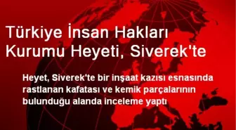 Türkiye İnsan Hakları Kurumu Heyeti, Siverek'te