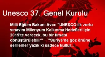 Unesco 37. Genel Kurulu