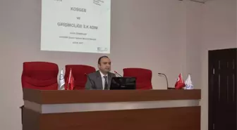 Çankırı Karatekin Üniversitesi'nde KOSGEB Konferansı Yapıldı