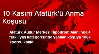 10 Kasım Atatürk'ü Anma Koşusu