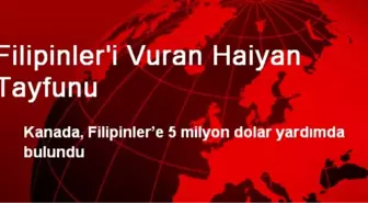 Filipinler'i Vuran Haiyan Tayfunu