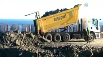 Asyaport Limanı inşaatı