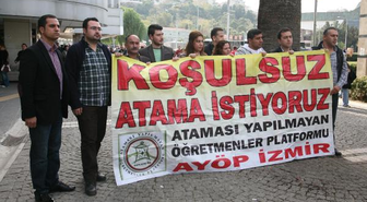 Atanmayan Öğretmenler Kalem Kırdı