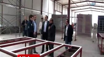 Kerbela'daki Şantiyede Ahmet Davutoğlu Hazırlığı