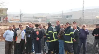 Maaş Alamayan İşçiler Protesto İçin Siloya Çıktı (2)