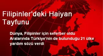 Filipinler'deki Haiyan Tayfunu