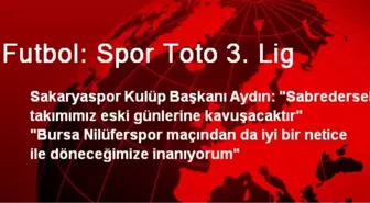 Futbol: Spor Toto 3. Lig