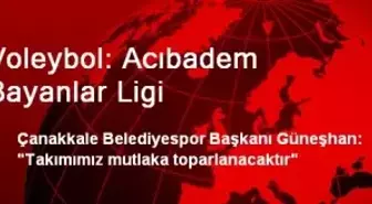 Voleybol: Acıbadem Bayanlar Ligi