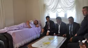 Başkan Yaman Hasta Ziyaret Etti