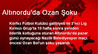 Altınordu'da Ozan Şoku