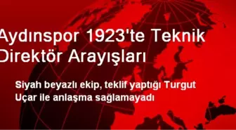 Aydınspor 1923'te Teknik Direktör Arayışları