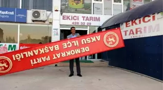 Demokrat Parti Aksu Teşkilatı'nda Toplu İstifa