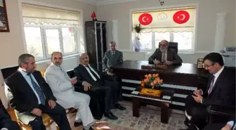 İl Müftüsü Maraşlıgil, Pınarbaşı Müftüsünü Ziyaret Etti