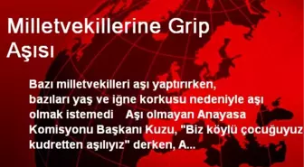 Milletvekillerine Grip Aşısı