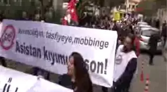 Asistanlardan '50 D' Protestosu