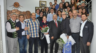 Dinçer, Fransız ve Türk Yüksek Lisans Öğrencilerini Ağırladı