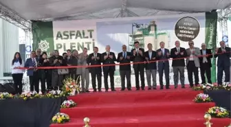 Meram'da Asfalt Üretim Tesisi Açıldı