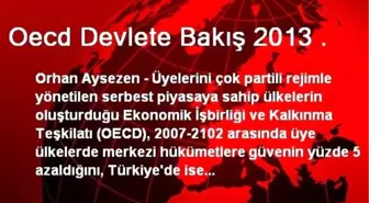 Oecd Devlete Bakış 2013 .