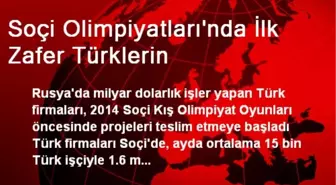 Soçi Olimpiyatları'nda İlk Zafer Türklerin