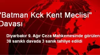 'Batman Kck Kent Meclisi' Davası