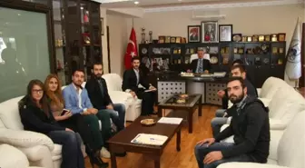 Saü Öğrencilerinden Başkan Dişli'ye Ziyaret