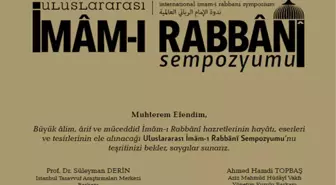 Uluslararası İmam I Rabbani Sempozyumu