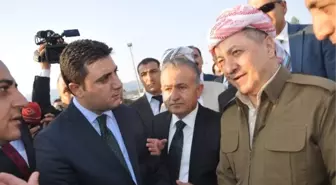 Mesut Barzani ve Şivan Perver Türkiye'ye Giriş Yaptı