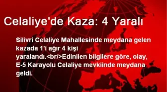 Celaliye'de Kaza: 4 Yaralı