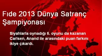 Fıde 2013 Dünya Satranç Şampiyonası