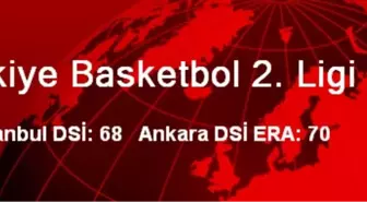 İstanbul DSİ: 68 Ankara DSİ ERA: 70