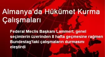 Almanya'da Hükümet Kurma Çalışmaları