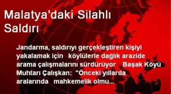 Malatya'daki Silahlı Saldırı