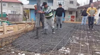 Süleymanbeyler Köyü'nde Camii Yapımına Başlandı