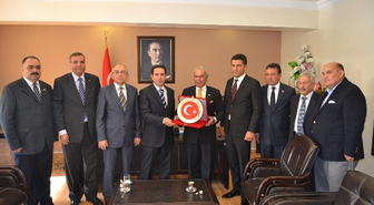 Atf'den Kaymakam Oral'a Ziyaret