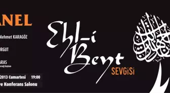 'Ehl-İ Beyt Sevgisi' Paneli Düzenlenecek