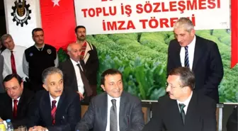 Çaykur, Öz Gıda İş Sendikası ile Toplu İş Sözleşmesine İmza Attı