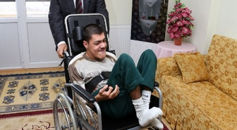 Engelli Vedat'ın Duygu Dolu Sevinci