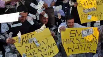 Müzisyenlerden Sahte Dolar Protestosu