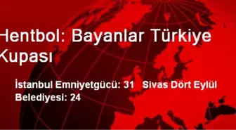 Hentbol: Bayanlar Türkiye Kupası